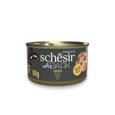 12x80g Schesir After Dark Kip natvoer voor katten - natvoer katten