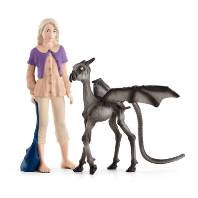schleich WIZARDING WORLD - Luna Lovegood™ en Terzieler - Luna Lovegood™ & Baby Thestral - Harry Potter - 42636