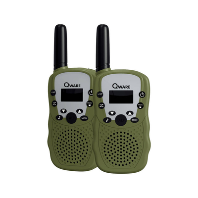 Qware walkie talkie set - groen