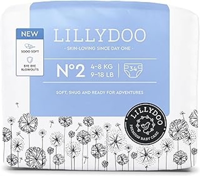 LILLYDOO  luiers maat 2 - 34 stuks