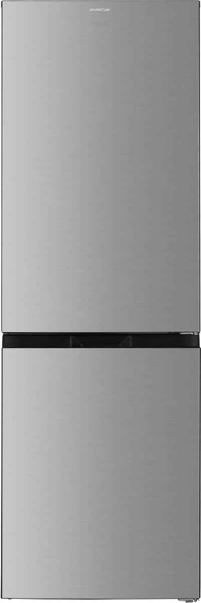 Inventum KV1840S No Frost energiezuinige koel-vriescombinatie - 184 cm hoog - 327 liter - Superkoelen - Supervriezen - Energielabel C - Vrijstaand - RVS look
