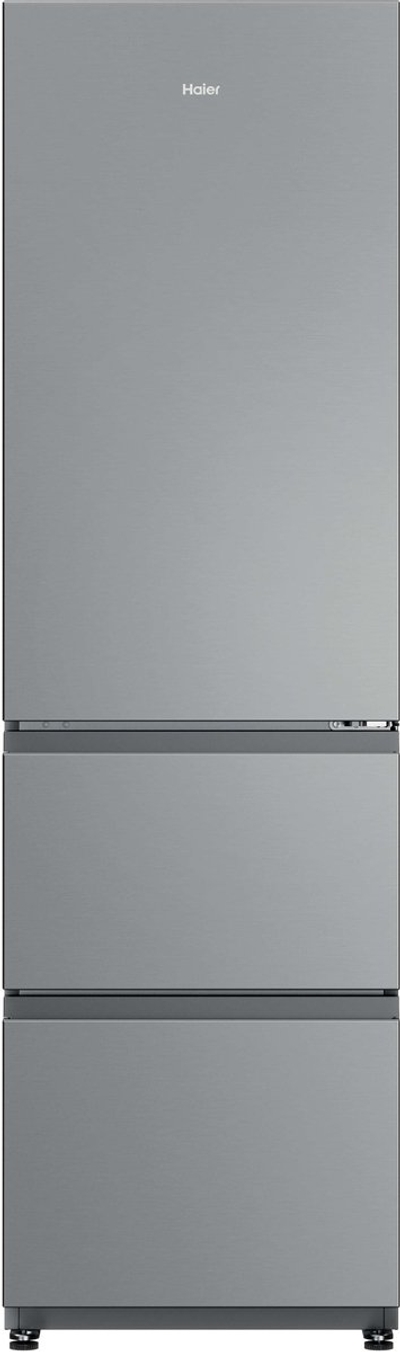 Haier HTR3518ENMX - Koel-vriescombinatie - 303L - Direct Access Lades - Flexible Deur Vakken - Total No Frost - 99% Air Surround - Energieklasse E - 10 Jaar Garantie op onderdelen