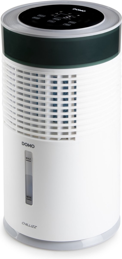 DOMO DO159A Aircooler Chillizz - 3-in-1: Luchtkoeler/Luchtbevochtiger/Luchtreiniger - Wit/Zwart