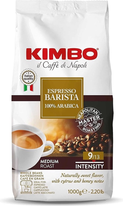 Kimbo - Espresso Barista 100% Arabica koffiebonen - 1kg