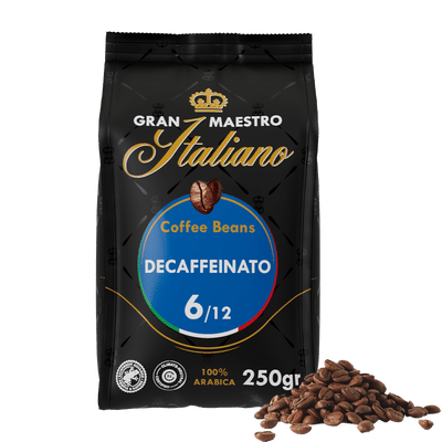 Gran Maestro Italiano - koffiebonen - Decaffeinato - 250 gram