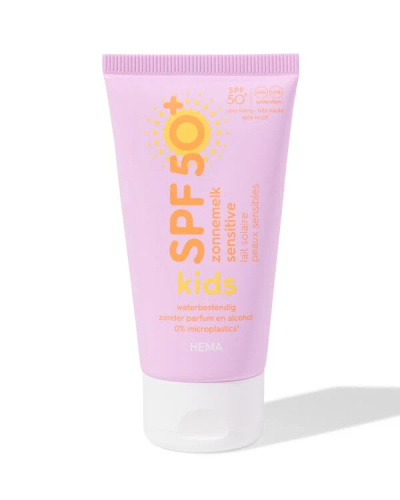 HEMA baby- en kinderzonnebrandcrème gevoelige huid SPF50+ 50ml