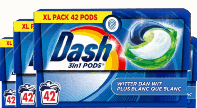 Dash  wascapsules  - 42 wasbeurten