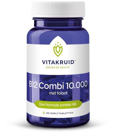 Vitakruid B12 Combi 10.000® met Actief Folaat Vitamine 60TB