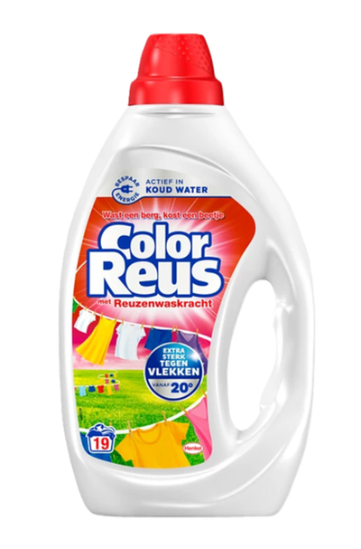 Color Reus Vloeibaar wasmiddel witte was & gekleurde was - 19 wasbeurten