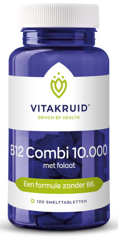 Vitakruid B12 Combi 6.000® met Actief Folaat Vitamine 120TB