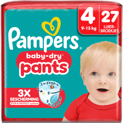 Pampers Baby Dry Pants  luierbroekjes maat 4 - 27 stuks