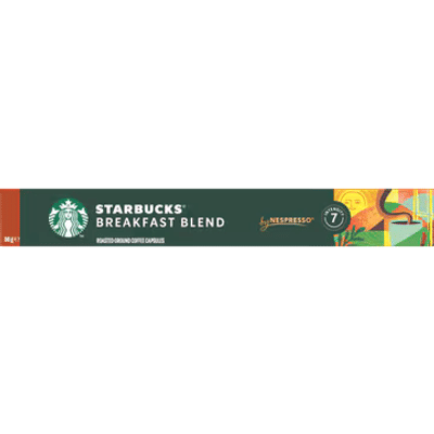 Starbucks by Nespresso Breakfast Blend 10 Stuks 56 g