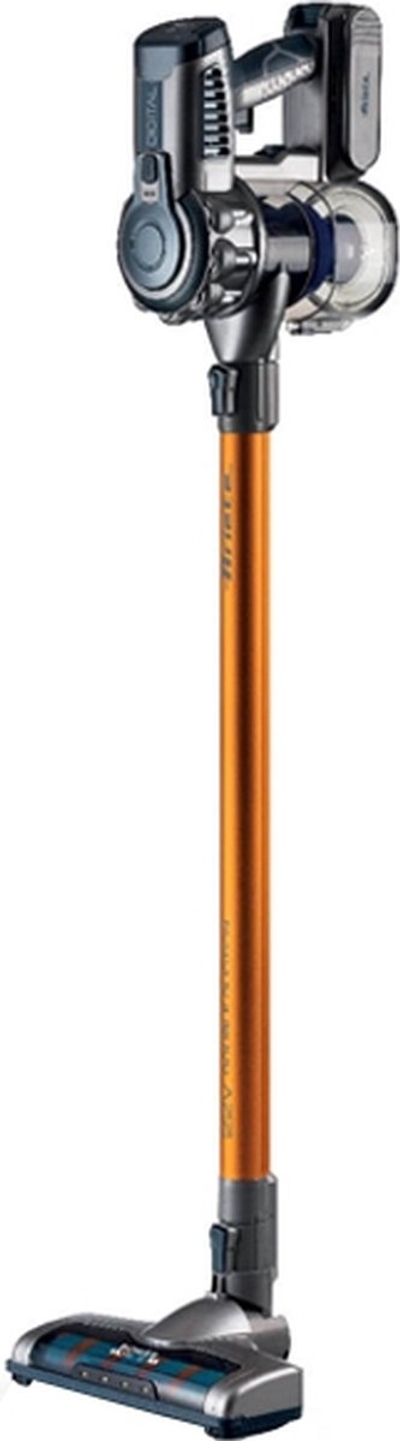 Ariete 2723 - draadloze steelstofzuiger - met 3 borstels - kruimeldief - 35 min accuduur - oranje