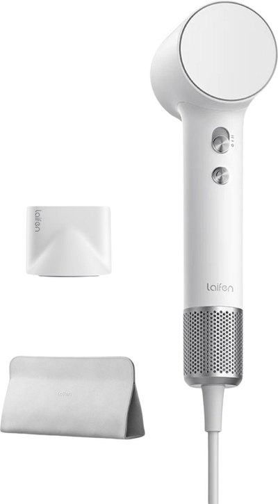 Laifen Mini High Speed Fohn - Wit - Haardroger met ionische technologie - Met kindermodus - 3 warmtestanden