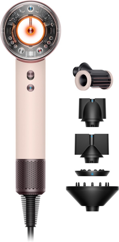 Dyson Supersonic Nural Straight & Wavy Föhn - Haardroger - Ceramic Pink / Rose Gold