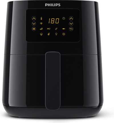 Philips Essential App Connect Airfryer 5000 Series- HD9255/90 - 4,1 liter (L) - Heteluchtfriteuse - RapidAir - 13 in 1 kookfuncties