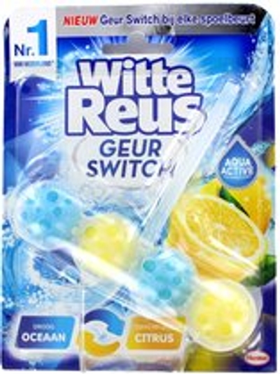 Witte Reus Toiletblok Geur Switch - Oceaan Citrus - 1 stuks