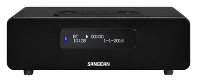 Sangean DDR-36 - DAB Radio met Bluetooth - Tafelradio met DAB+ en FM - Zwart