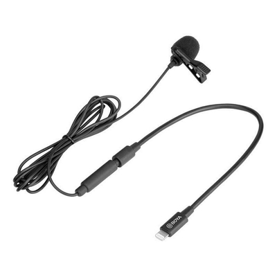 Boya Clip-on Lavalier Microfoon BY-M2 voor iOS