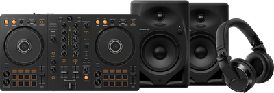 Pioneer DJ DDJ-FLX4 + Pioneer DJ HDJ-X7 Zwart + Pioneer DJ DM-50D-BT Zwart