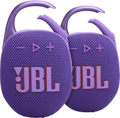 JBL Clip 5 Paars 2-pack