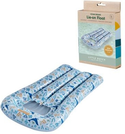 Little Dutch Luchtbed Ocean Dreams Blauw