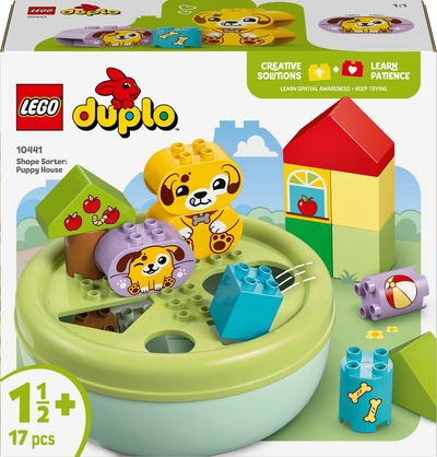 LEGO DUPLO Mijn Eerste Vormenstoof: Puppyhuis 10441