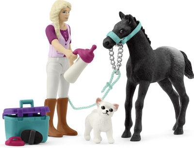 schleich HORSE CLUB - Verzorgingsset voor veulens - 42755