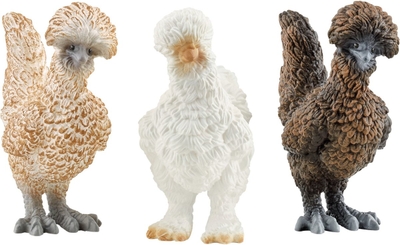 schleich FARM WORLD Kippenvrienden - Speelfigurenset - Kinderspeelgoed voor Jongens en Meisjes - 42574