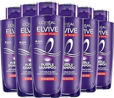 L’Oréal Paris Elvive Purple Shampoo - 6 x 200 ml