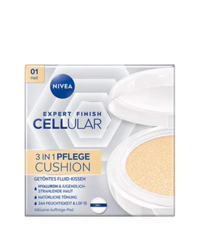 NIVEA Cellular Expert Finish 3in1 Pflege Cushion Cushion foundation 15 ml