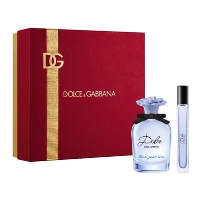 Dolce & Gabbana Dolce Blue Jasmine Giftset - 75 ml eau de parfum spray + 10 ml eau de parfum spray - cadeauset voor dames