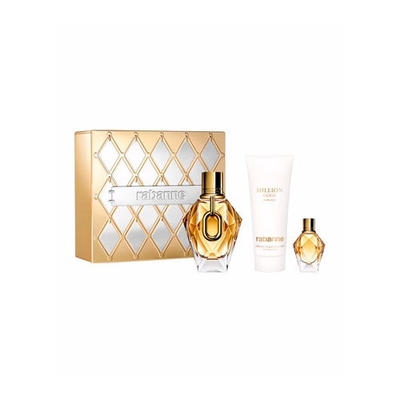 Rabanne Million Gold For Her Gift Set Refillable