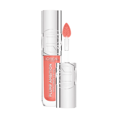 L'Oréal Paris Plump Ambition 601 Worth It Lipgloss Aardbeirood