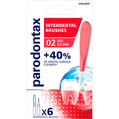Parodontax Interdentals Ragers – Maat 2 - 6 stuks