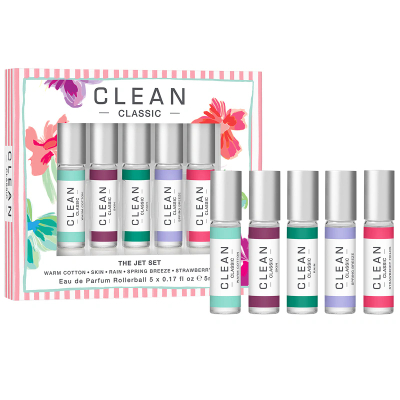 CLEAN Gift Set Classic Layering Rollerball EdP 5 x 5 ml