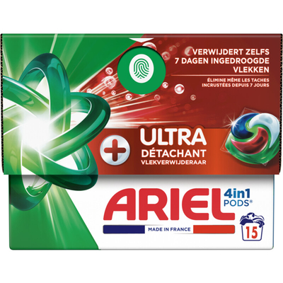 Ariel Ultra wascapsules  - 15 wasbeurten