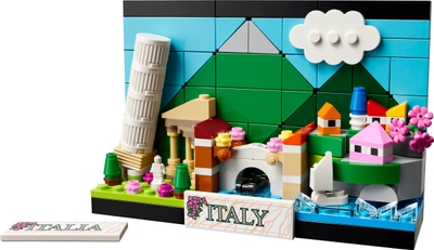 LEGO Ansichtkaart van Italië