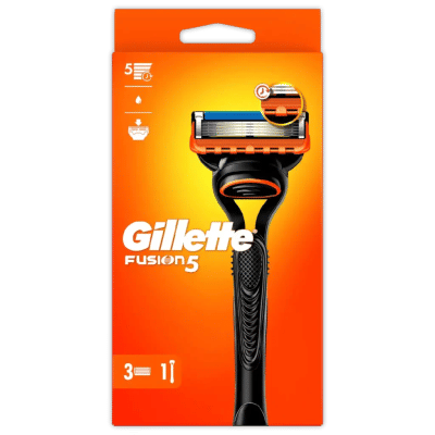 Gillette Fusion scheersystemen - 3 stuks
