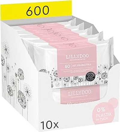 LILLYDOO billendoekjes - 600 stuks