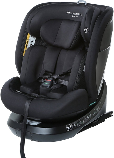 *NIEUW 2025* Titaniumbaby Smart Autostoel Nitro Evo black