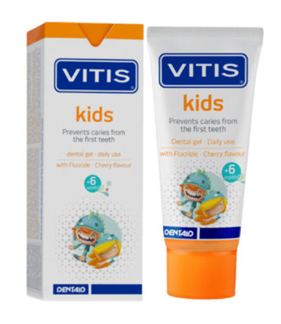 Vitis Kids Cherry Gel Tandpasta - 50 ml