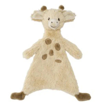Happy Horse Giraf Gus Tuttle Knuffeldoek 26 cm - Beige - Baby cadeau