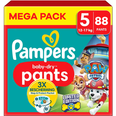 Pampers Baby Dry Pants  luierbroekjes maat 5 - 88 stuks