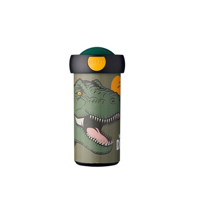 Mepal schoolbeker Campus – 300 ml – Sluit goed af – Drinkbeker voor kinderen – Dino