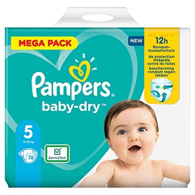 Pampers Baby Dry  luiers maat 5 - 152 stuks