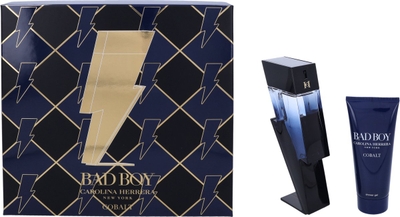 Carolina Herrera Parfumset voor Heren Bad Boy Cobalt Electrique Eau de Parfum 100 ml + Shower Gel 100 ml