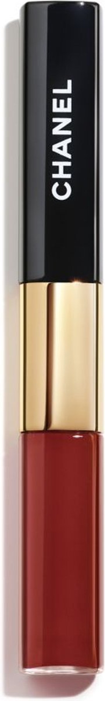 Chanel Le Rouge Duo Ultra Tenue Ultrawear Liquid Lippenstift - 176 Burning Red - 8 ml - 2 in 1