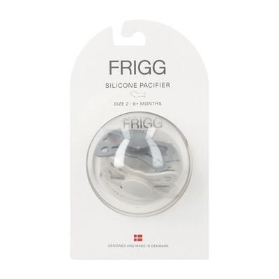Frigg Fopspenen Butterfly T2 Silicon Grey/silver 2