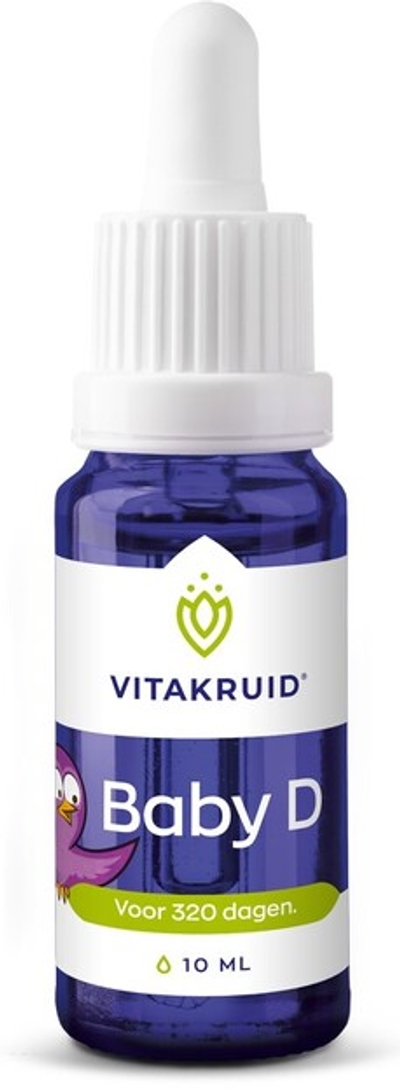 Vitakruid Vitamine D Baby druppels 10 ml